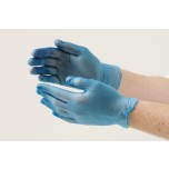 Vogue Vinylhandschuhe Blau puderfrei L